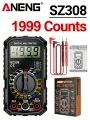 ANENG SZ308 Square Wave Digital Tester 1999 Counts HFE Triode Buzzer Multimeter AC/DC Voltage 10A Current Multimeters Meter Tool. 