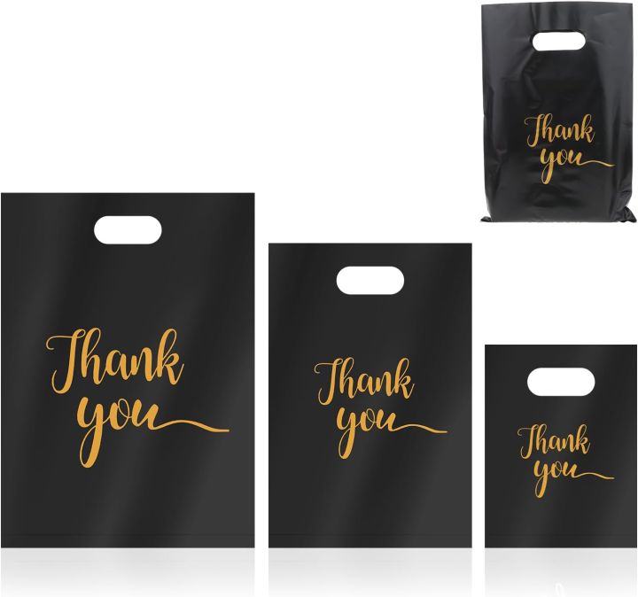 20/50pcs%20Reusable%20Foldable%20Waterproof%20PE%20Shopping%20Bag,%20Durable%20Boutique%20Supermarket%20Retail%20Bag,%20Perfect%20Thank%20You%20Party%20%20Bag%20-%20Image%202