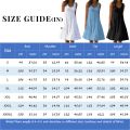 Summer Simple Pure Color Bohemian Round Neck Vest Skirt Classic Basic Daily Outdoor Dress Up Loose Pleated Midi Dress. 