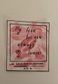 (PACK OF 3) Handmade Small love cards/Notes. Perfect for gifting. 