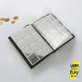 Whph shop coin collection book album coin storage 120 slots PU leather cover export quality. 