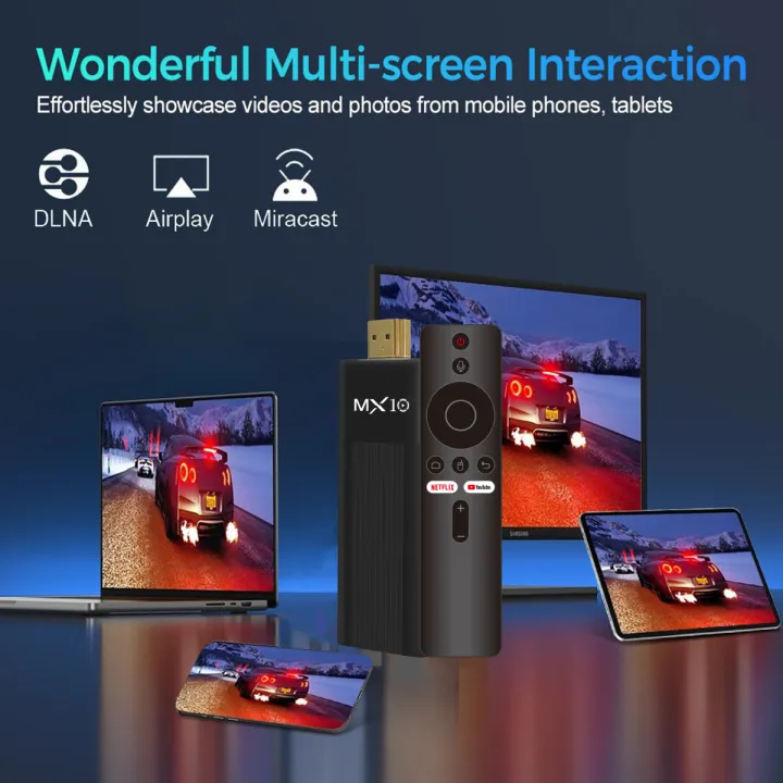 MX10%20F3%20Dongle%20TV%20Inteligente%204K%20Allwinner%20H313%2060fps%202G+16G%20Android%2013%20WiFi%206%20Control%20por%20Voz%20Smart%20TV%20Box%20-%20Image%206