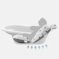 New born Bath Cushion Adjustable Foldable Bathtub Mat Cushion Baby Bath Accessories Bathtub Essentiall With Buckles And 3 Safety. 