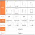 LED Panel Lights Ultrathin Surface Downlight 6W 8W 15W 20W 110V220V Square Round Panel Light White/Warm Indoor Bedroom LED Light.