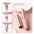 Nail Art Silicone Brush Reusable Mirror Powder Pigment Applying Manicure Tool Gradient Effect Nail Arts Silicone Applicator. 