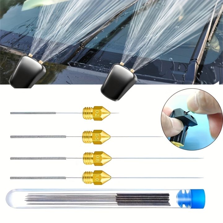 10-Piece%20Stainless%20Steel%20Cleaning%20Nozzle%20Kit%20-%20Window%20Wiper,%203D%20Printer%20Nozzle,%20Gas%20Stove,%20Shower%20Needle%20Unclogging%20Brush%20-%20Image%202