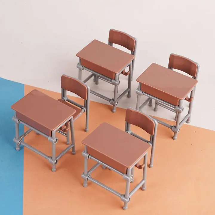 3/6PCS%201/12%20Dollhouse%20Miniature%20Classroom%20Backpack%20Ornaments%20Leisure%20Vintage%20Mini%20Desk%20Simulation%20Schoolbags%20Furniture%20Model%20-%20Image%204