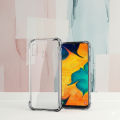 Infinix Smart 4 Back Cover Transparent Extra Bumper Anti Shock Soft Crystal Clear Case For Smart 4 X653. 