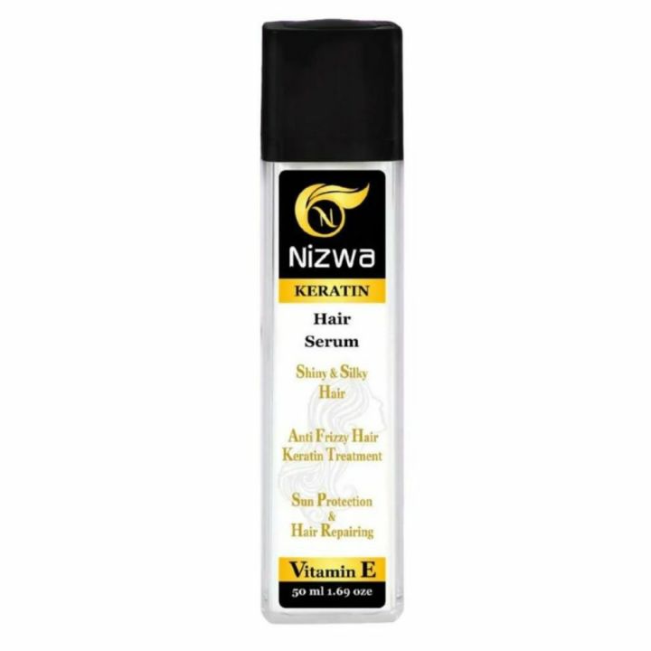 Nizwa Keratin Shiny and Silky Hair Serum -50 Grams Excellent Quality