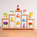 1Pcs Doll House Simulation Bogu Frame Model Miniature Living Room Storage Rack Display Cabinet Ornaments DIY Accessories.