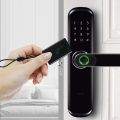 Wifi wireless Smart Biometric handle door lock , Okasha, SmartLife Omni. 