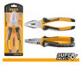 Plass Tool – Heavy-Duty Multi-Functional Combination Pliers with Soft Plastic Grip Handles for Precision Cutting, Shaping, and DIY Projects in Home Improvement and Repair. 