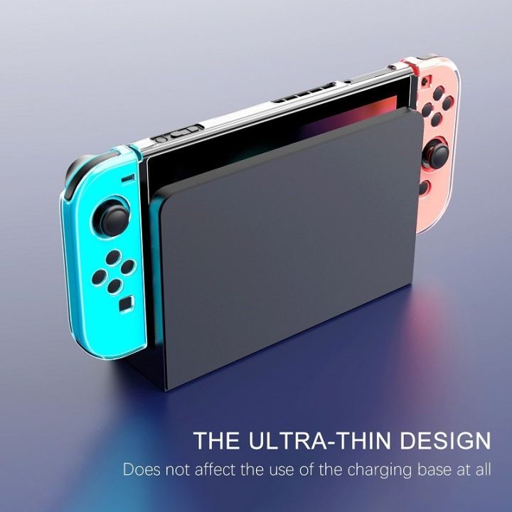 3%20in%201%20TPU%20Transparent%20Protective%20Case%20Compatible%20with%20Nintendo%20Switch%20Joypad%20Cover%20Shell%20Frame%20Protector%20NS%20Console%20Accessories%20-%20Image%204