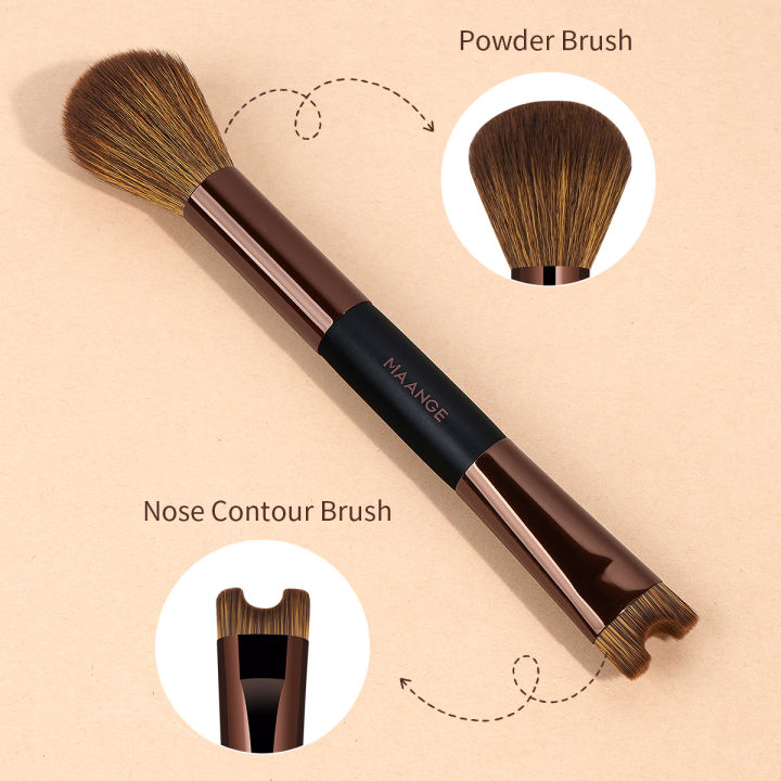 MAANGE%20Double%20Head%20Foundation%20Nose%20Contour%20U-Shaped%20Makeup%20Brush%20Easy%20Modification%20of%20Nasal%20Shadow%20Flawless%20Facial%20Makeup%20Brush%20-%20Image%203