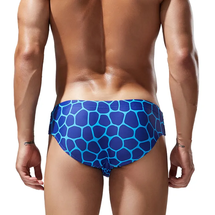 SEOBEAN%20Men's%20Triangle%20Swim%20Trunks,%20European%20and%20American%20Fashion,%20Drawstring,%20Rhombus%20Pattern,%20Hot%20Spring%20Swimsuit%20&%20Swimwear%20-%20Image%206