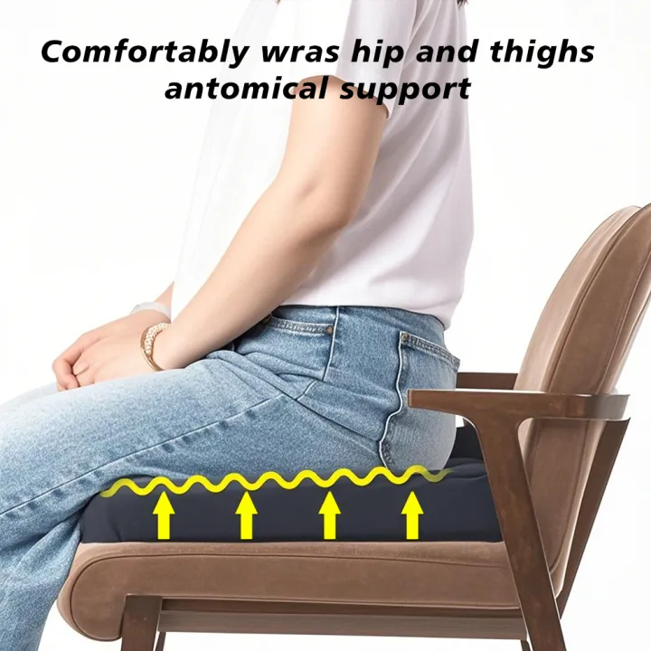 Cool%20Cushion,Relieve%20the%20Pressure%20on%20the%20Buttock,Cool%20Fabric%20Effectively%20Lower%20the%20Temperature,Seat%20Cushion%20of%20Chair,Wheelchair%20-%20Image%203