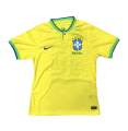 Neymar jr. Printed Brazil home kit player version fitting design. 