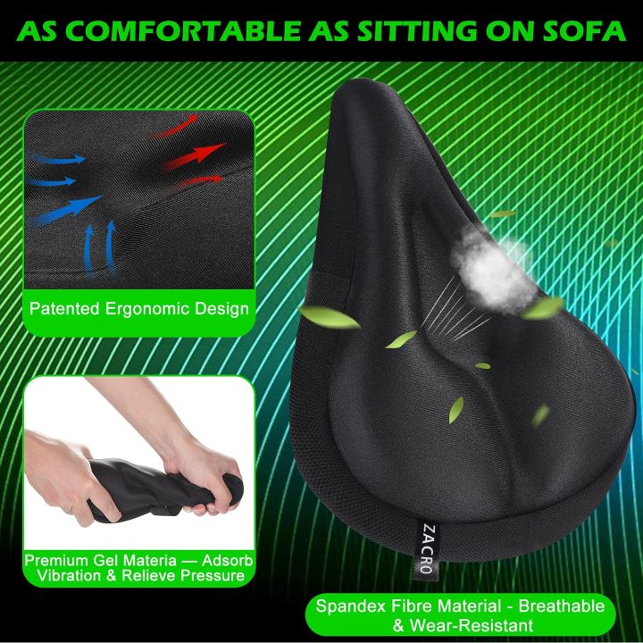 3D%C2%A0Gel%C2%A0Silicone%C2%A0Bicycle%C2%A0Saddle%C2%A0Cover%C2%A0%E2%80%93%C2%A0Soft%C2%A0Padded%C2%A0Seat%C2%A0Cushion%C2%A0for%C2%A0Ultimate%C2%A0Comfort%20%7C%20Multicolor%20-%20Image%204