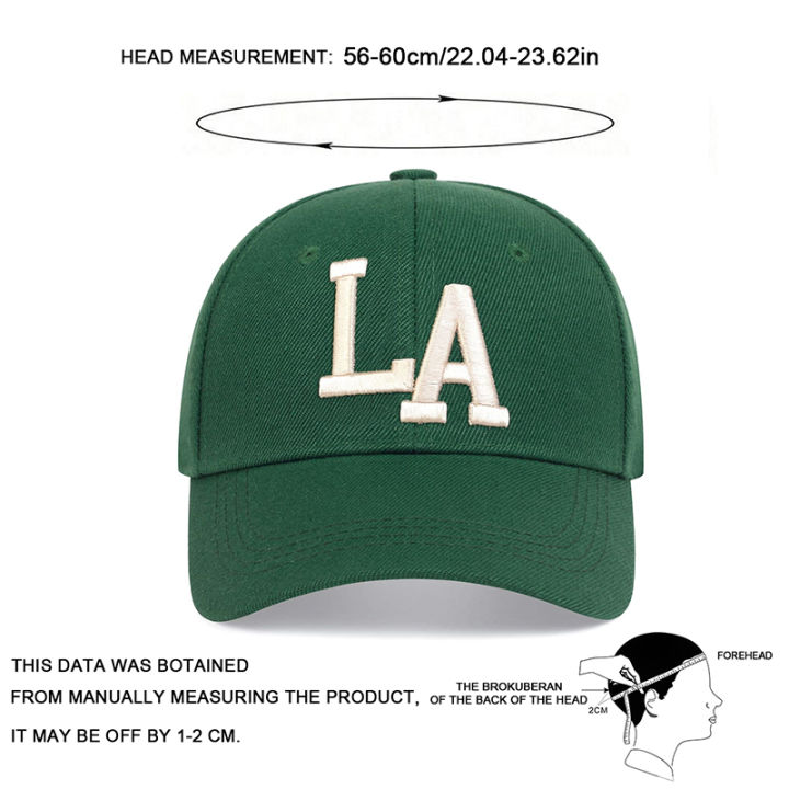 Unisex%20La%20Letter%20Embroidery%20Baseball%20Caps%20Spring%20and%20Autumn%20Outdoor%20Adjustable%20Casual%20Hats%20Sunscreen%20Hat%20-%20Image%202