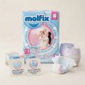 International Molfix Baby Diaper Pants Size 3 Midi 6 to 11kg 60 Pieces Made in Turkey Soft Dry Fit. 
