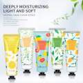 Hand Cream Floral And Fruity Natural Plant Cream Lotion Hand Moisturizing Cream 30g Mini Hand Cream. 