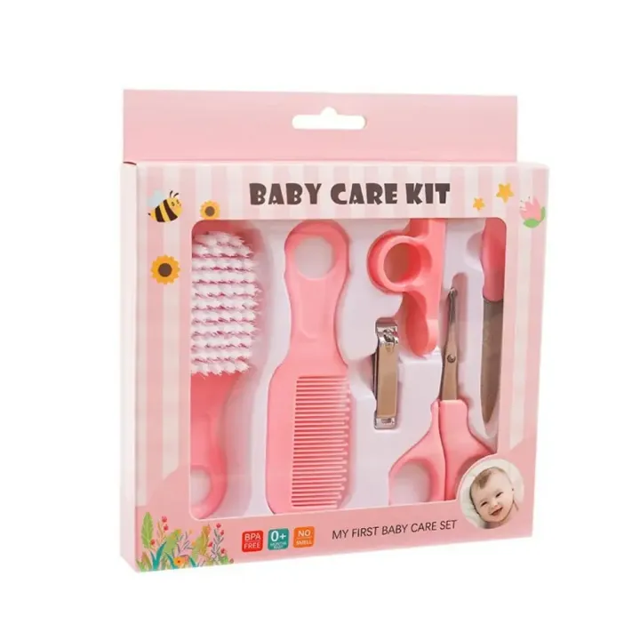 6%20Pcs%20Newborn%20Baby%20Nail%20Hair%20Daily%20Care%20Kit%20Infant%20Kids%20Grooming%20Brush%20Comb%20and%20Manicure%20Home%20Set%20-%20Image%207