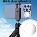 For HEPAIL Mobile Phone VIOG Selfie Small Mirror For Photography Live Broadcast Rear Mini Portable Photo Reference Round Mirror. 