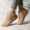 Boots for Women Winter Shoes Waterproof Ankle Boots Luxury Comfortable Warm Fur Plush Snow Boot Leather Casual Short Boots.