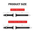 Slim Silicone Strap For Apple Watch Band 45mm 44mm 40mm 41mm 42-38mm sport bracelet iwatch series 8 7 se 3 4 5 6 9 10 46mm 49mm.