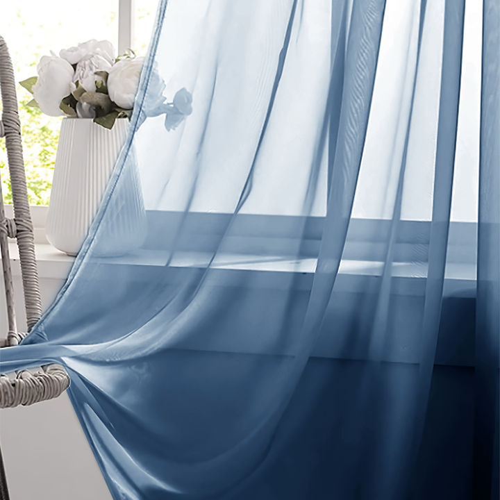 2PCS%20solid%20color%20semi%20blackout%20Terylene%20through%20pole%20window%20screen%20curtains%20for%20living%20room%20and%20bedroom%20use%20-%20Image%202