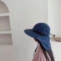Unisex Summer Wide Brim Waterproof and Quick-drying Panama Caps Outdoor Visor Bucket Hats Mesh Breathable Sun Hat with Neck Flap.