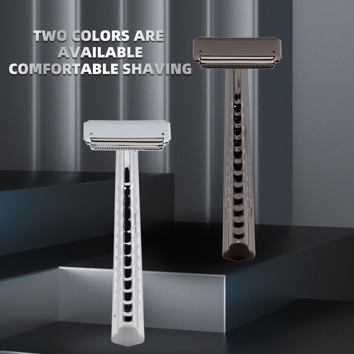 Classic%20Metal%20Double-Layer%20Semi-Blade%20Razor%20Manual%20Shaving%20Razor%20Stainless%20Steel%20Double-Sided%20Blade%20Beard%20Razor%20-%20Image%202