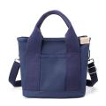 Xierya Women Small Bag with Zipper Fashion Lady Single Shoulder Portable Thickened Canvas Mobile Phone Bucket Tote Bag. 