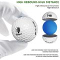 Caiton 3/6Pcs Extreme Distance Golf Balls Double Layer High-Energy Core Aerodynamic Stable Flight Soft Feel Practice Play Set. 