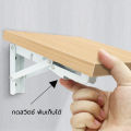 2 pcs/1 pair steel floor support bracket steel floor support bracket shelf bracket steel furniture thick bracket. 