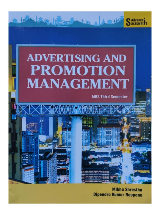 Advance Saraswati's Advertising & Promotion Management || Textbook For MBS 3rd Semester