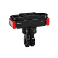 Magnetic Quick-Release Base for 13 12 11 10 9 8 7 Mini Max Action Camera Stand Mount 1/4" ARRI Tripod Adapter Bracket.