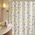 PEVA Bathroom Shower Curtain Home Waterproof and Anti-Mold Home Bathroom Decorative Curtain 180*200CM with 12 Hooks. 