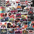 50pcs F1 Formula One Racing Stickers Funny Cartoon Graffiti Decals Laptop phone Skateboard Motorcycle Bicycle Helmet Sticker. 