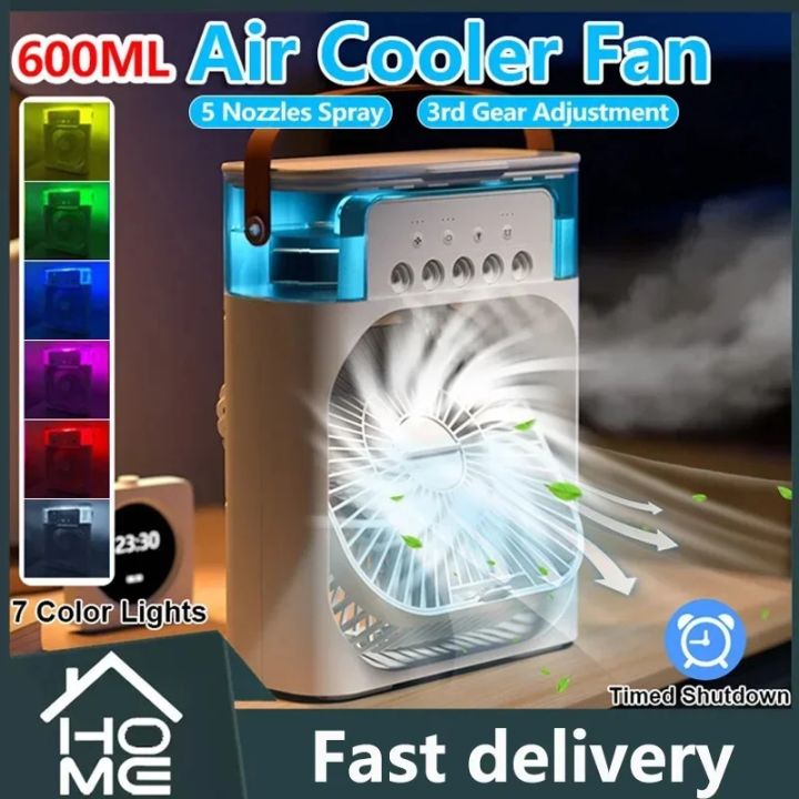Portable Humidifier Air Conditioner Fan Household Hydrocooling Water