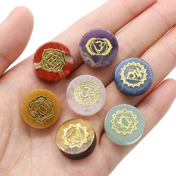 7Pcs%20Seven%20Chakras%20Natural%20Crystal%20Amethyst%20Sodalite%20Clear%20Quartz%20Healing%20Rune%20Spirit%20Reiki%20Energy%20Stone%20Yoga%20Aura%20-%20Image%202