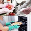 Advanced inspiring - Upscaled Quality - Dishwashing Gloves Wash Scrubber - Vintage Choice - Exclusive Experience - Low Maintance.