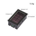 M430 DC 4-30V Digital Voltmeter Ammeter Dual Display Voltage Detector Current Meter Panel Amp Volt Gauge 10A 50A 100A. 