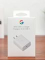 Google 30W USB-C to USB-C Fast Charging Adapter – Type-C Wall Charger for Pixel & Compatible Devices.