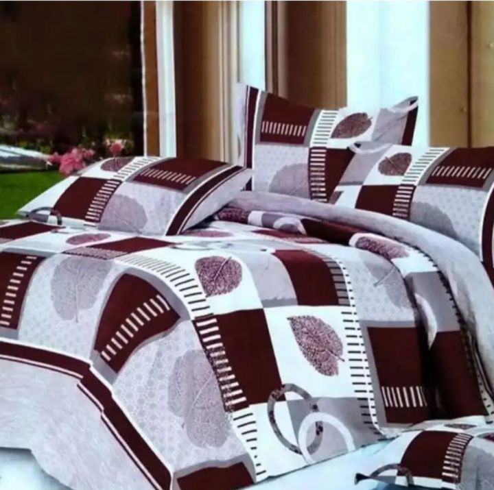 King%20Size%20Bedsheet%20With%202%20Pillowcover%20And%20Blanket%20Cover%20-%20Image%202