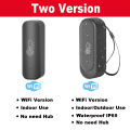 Tuya Smart WiFi Temperature & Humidity Sensor Indoor or IP65 Waterproof Outdoor Thermometer Works with Alexa &  Home Voice. 