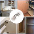 2/4/10PCS 90 Degree Cabinet Hinges No-Drilling HoleHydraulic Buffer Hinge Kitchen Cabinet Cupboard Hinges Furniture Hardware.