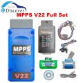 NEW 2025 MPPS V22 Unlock Version Life Time Use Mpps Full Chip With Breakout Tricore Cable OBD2 ECU Programmer Chip Tuning Tool.