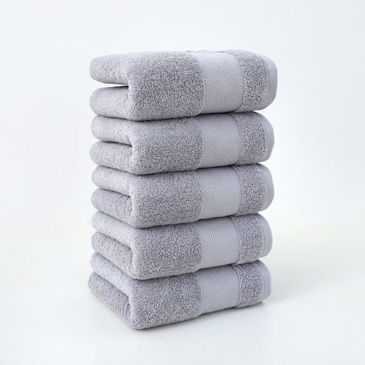 A%20Set%20of%205%20Thick%20Absorbent%20Cotton%20Towels,%20Quick-Drying%20and%20Soft%20Face%20Towels,%20Pure%20Cotton,%20Suitable%20for%20Home%20Bathing.%20-%20Image%206