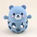 Silicone Bear Gum Easy to Grasp Grinding Exercise Toy.